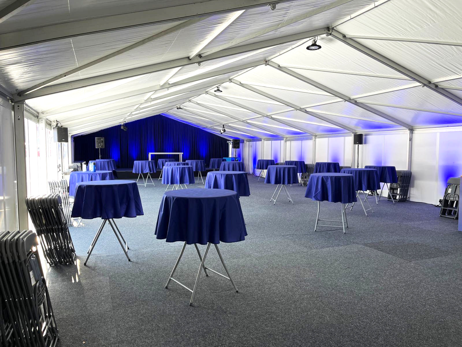 Partytelt PRO Bredde 7,5m - flere lengder