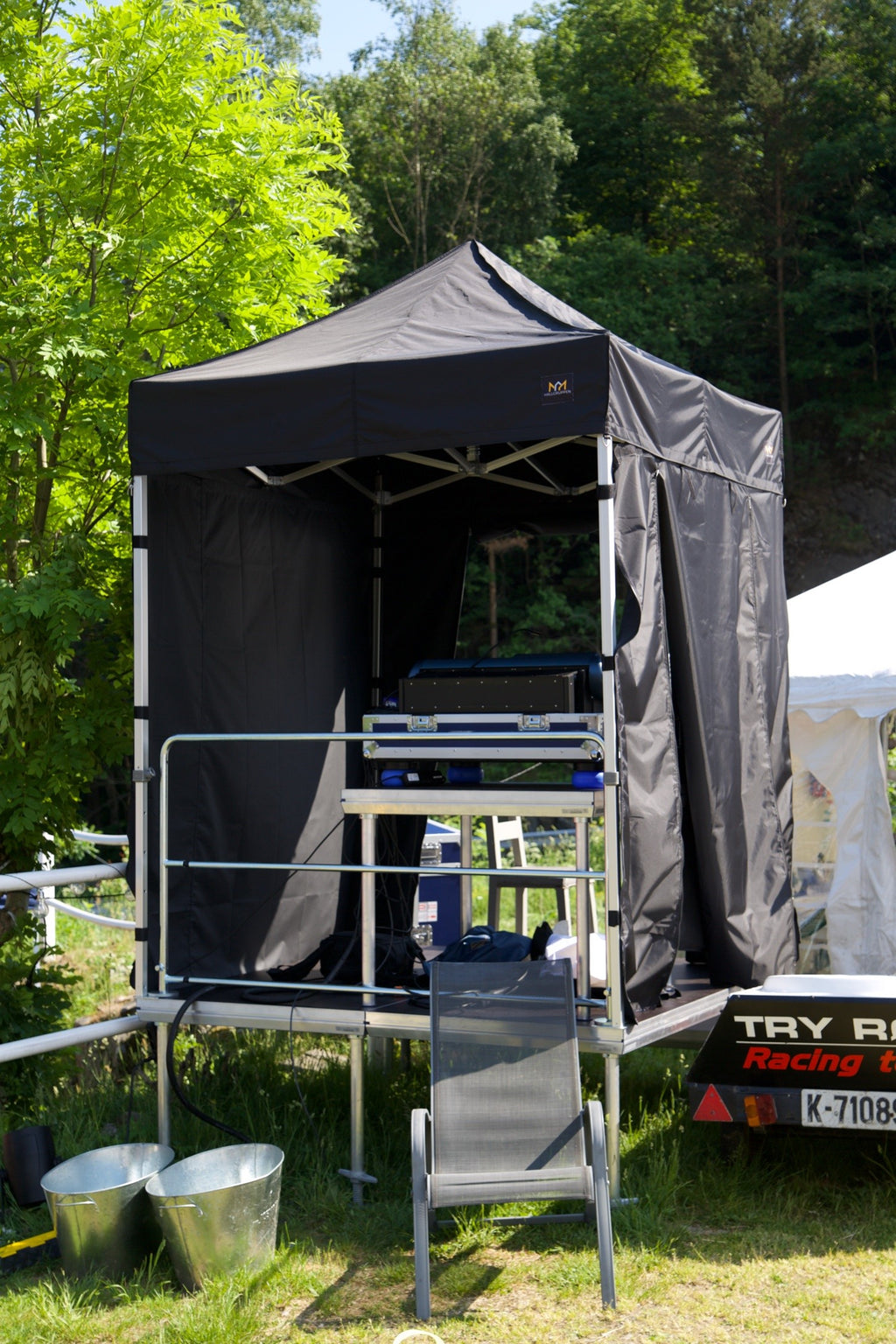 QuickUp Extreme 4x4 m, ramme m/tak