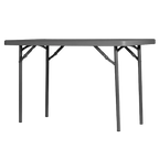 Sammenleggbart bord L120, bredde 60 cm