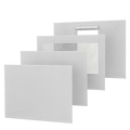 QuickUp veggsett Extreme3x3 m (2 vindu/1 tett/1 dør)