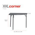 XXL hjørnebord