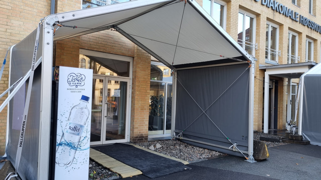 Arbeidstelt 5 m bredde – flere lengder
